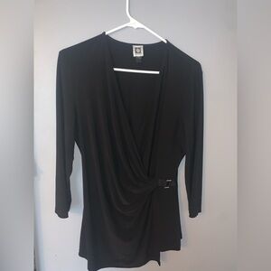 Anne Klein Black Garment